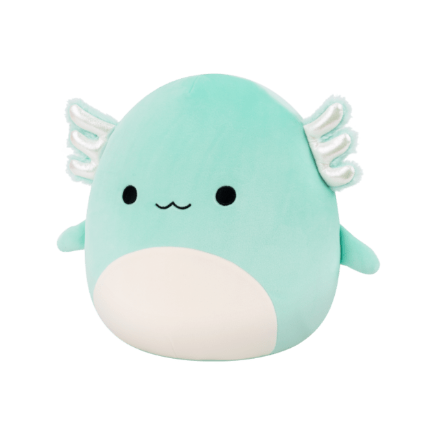 SQUISHMALLOWS Tyrkysový axolotl - Anastasia, 30 cm