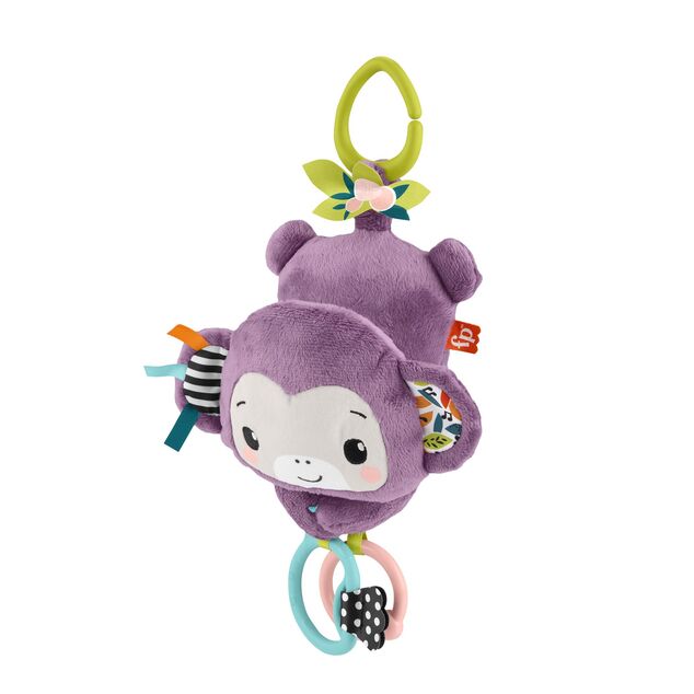 Fisher Price Scimmietta viola sospesa con suoni