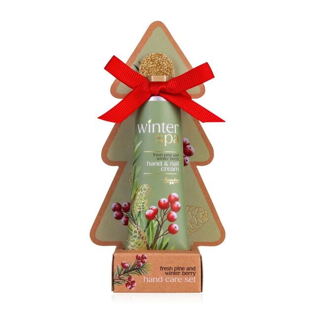 ACCENTRA Sada péče o ruce Winter Spa s pilníkem Zimní ovoce 30ml balené v displeji