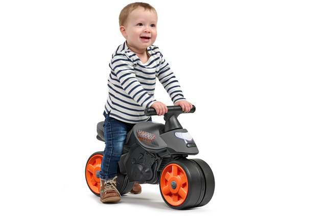 Falk Baby Moto Street Champion s tichými gumenými kolieskami