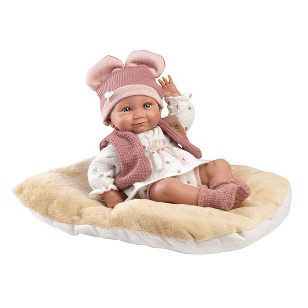 Llorens M738-16 oblečenie pre bábiku bábätko  NEW BORN veľkosti 40-42 cm s doplnkami