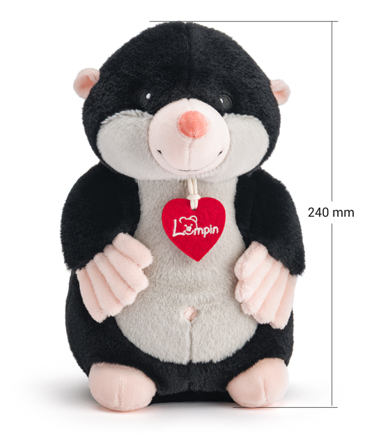 Lumpin Talpa Kubín, nero, 25cm