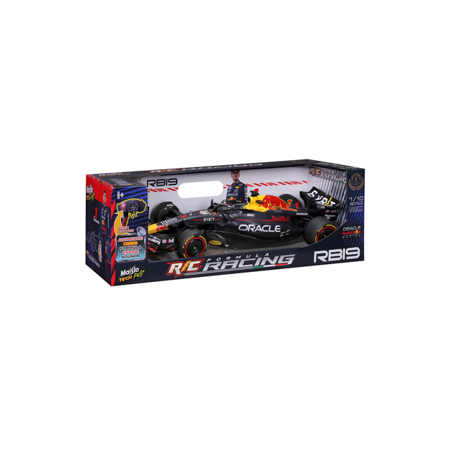 Maisto RC - 1:10 RC FORMULA RedBull RACING RB19 2023 (11 Sergie Pérez) mit Geräuschen, XTR, 2,4