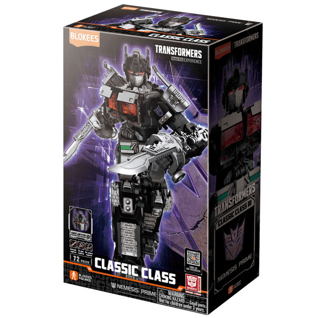 TRANSFORMERS BLOKEES set Classic Class 08 Nemesis Prime Rise Of The Beasts