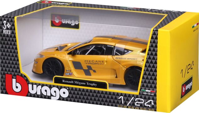 Bburago 1:24 Renault Mégane Trophy Metallic Gelb