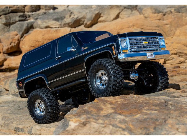 Traxxas TRX-4 Chevrolet K5 Blazer 1979 1:10 RTR čierna