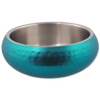 Miska Dog Fantasy s dvojitou stenou tyrkysová 18cm, 1200ml