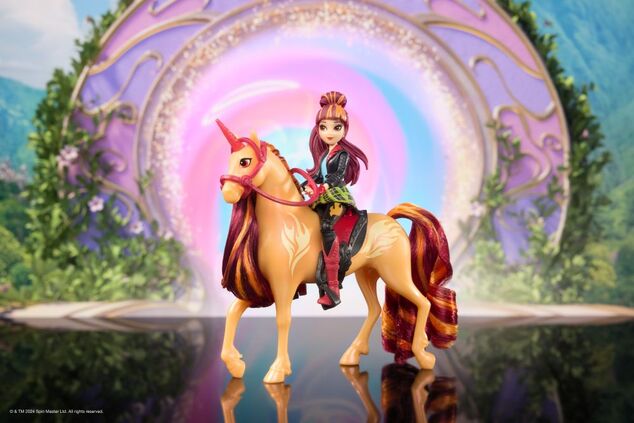Unicorn Academy Valentin és Cinder figurák
