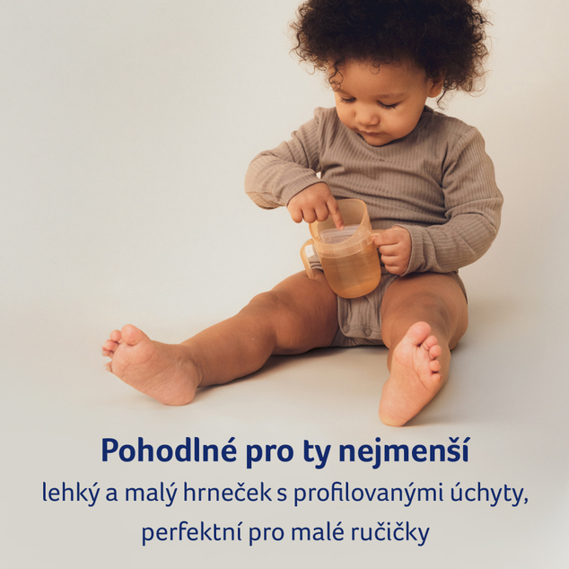 LOVI Trening skodelica Genius 150ml Nude