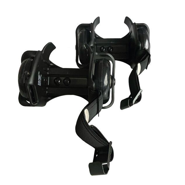 Schildkröt - 1 paio di ruote per scarpe con luce LED – Flashy Rollers