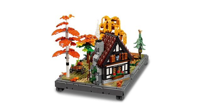 LEGO® Icons 11372 Chata a jesenná záhrada