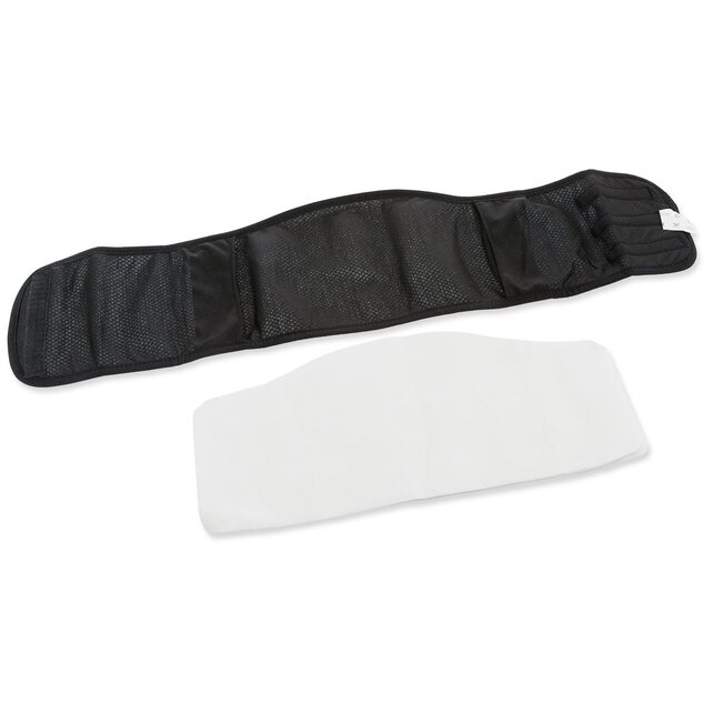 Centură abdominală pentru tampoane pentru câini masculi, albastru închis, S