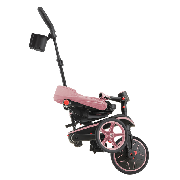 Globber detská trojkolka skladacia 4v1 - Deep Pastel Pink