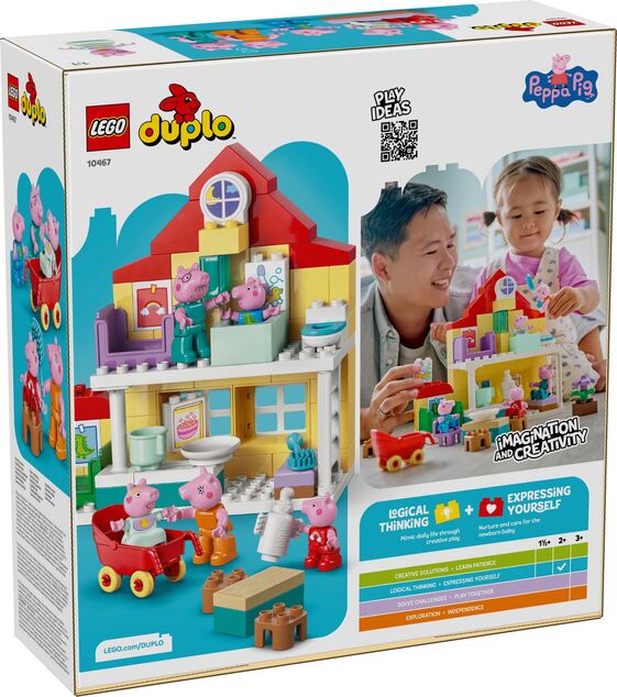 LEGO® DUPLO® Prasiatko Peppa 10467 Rodinný domček