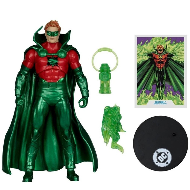 DC MULTIVERSE 7-inčna figura – Sentinel (Alan Scott) (verzija Chase)