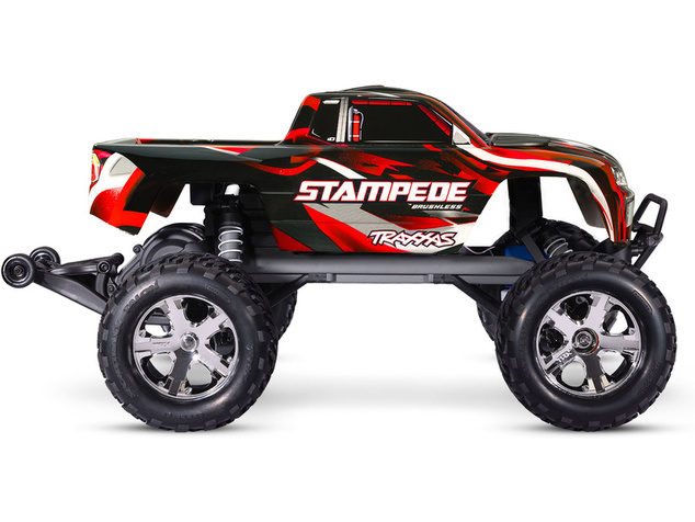 Traxxas Stampede 1:10 BL-2s RTR modrý