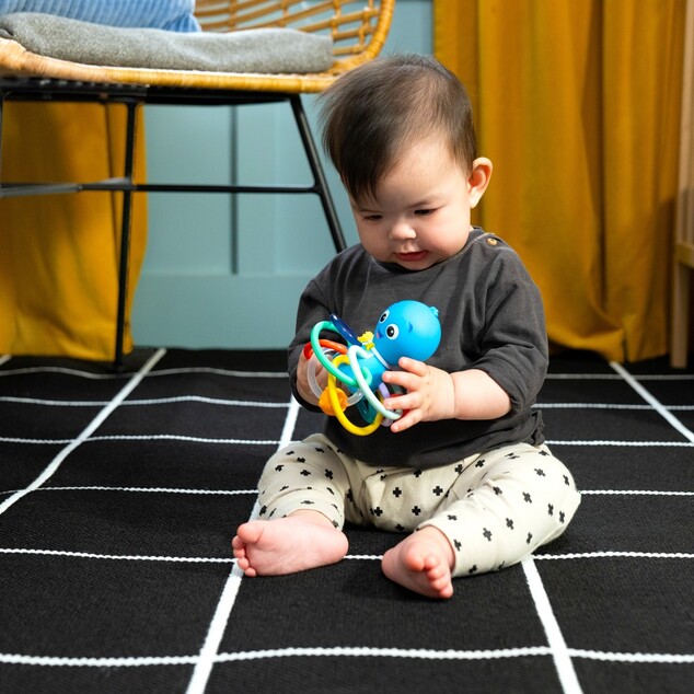 BABY EINSTEIN Opus's Shake &amp; Soothe™ Beißring/Rassel ab 0 Monaten