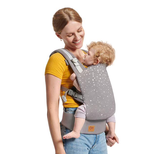 KINDERKRAFT Nosič detí Nino Confetti Grey