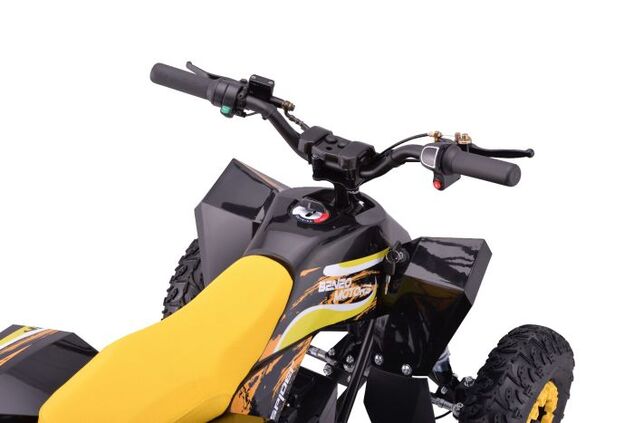 Elektrisches Kinderquad Beneo Motors SPIDER gelb - 1000W