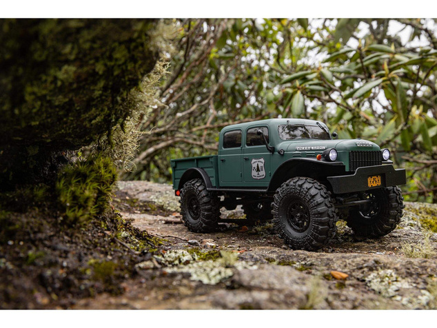 Axial SCX24 Dodge Power Wagon 1940 1:24 4WD oranžový