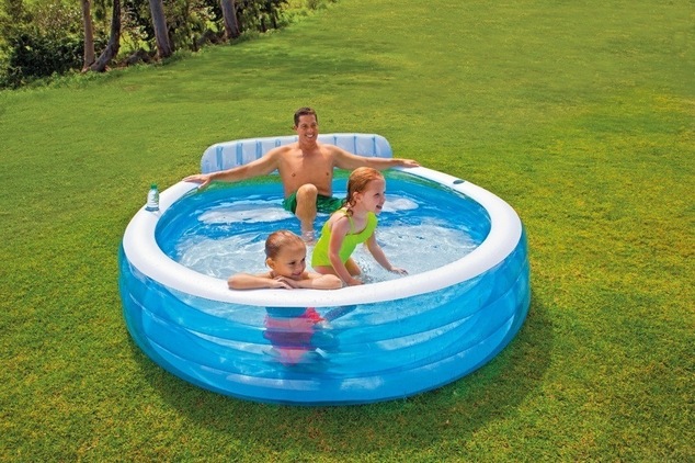 INTEX Familienpool mit Sitz 57190