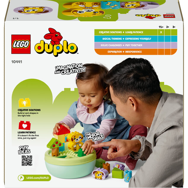 LEGO® DUPLO® 10441 Triedenie tvarov: Domček pre šteniatka