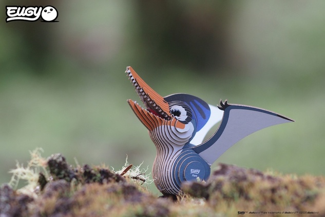 EUGY Pterodattilo 3D puzzle di cartone