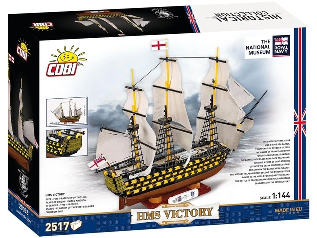 Cobi Napoleon HMS VICTORY (Trafalgar 1805), 1:144, 2517 k