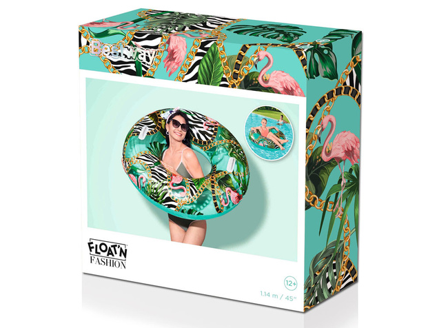 Bestway Nafukovací kruh 114cm Floral Fantasy Swim Ring