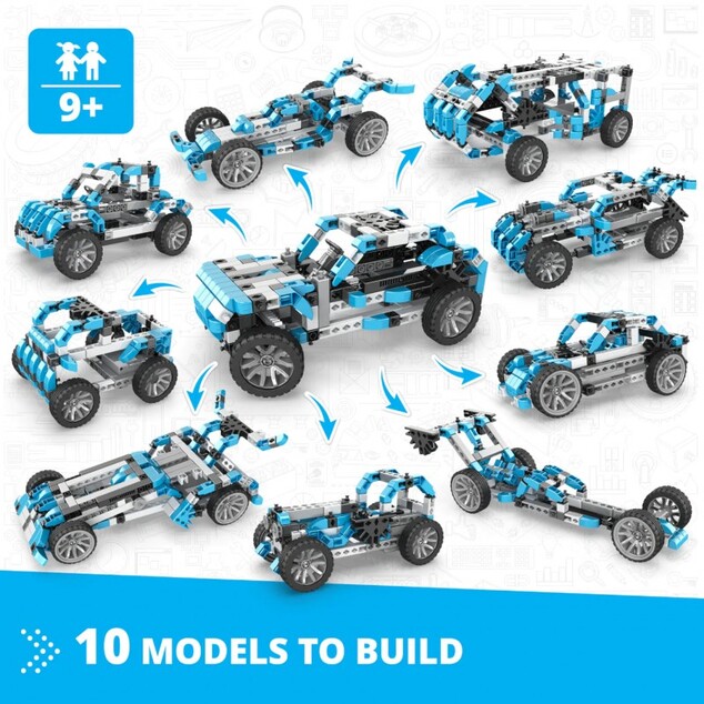 Engino INVENTOR MOTORIZED offroader s 10 bonusovými modelmi