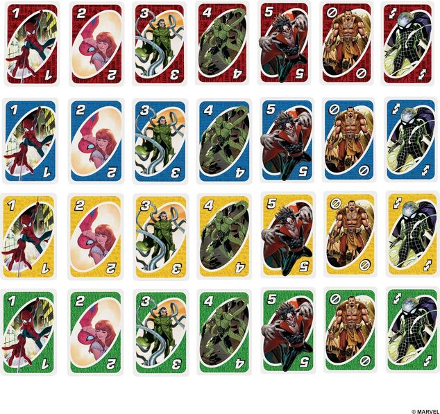Mattel UNO Der erstaunliche Spider-Man
