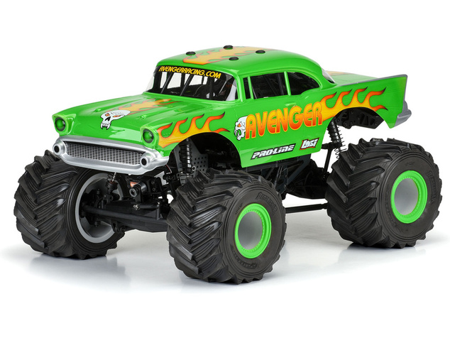 Pro-Line karoséria 1:8 Chevy Bel Air 1957 "Avenger Edition" číra: Losi LMT