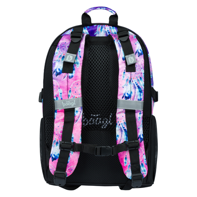 BAAGL SADA 3 Core Materialfänger Rucksack, Waschbeutel, Tasche