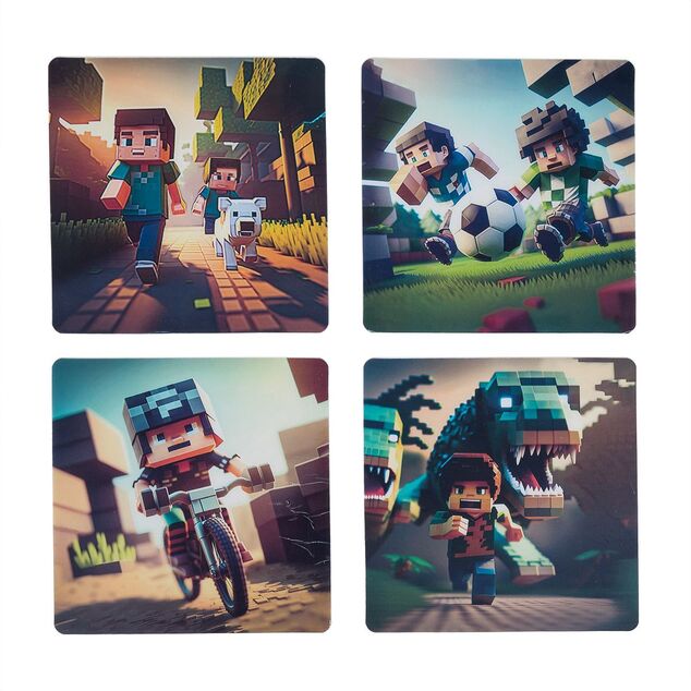 Ľahká školská taška Minecraft World Topgal ENDY 24015