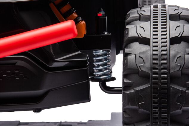 Elektrické autíčko UTV Small 12V, čierne, Pohon zadných kolies, 12V batéria