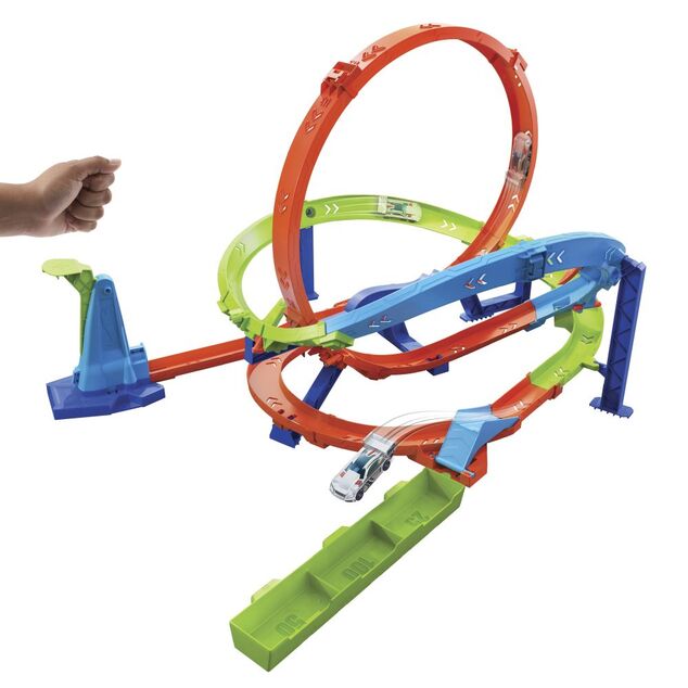 Hot Wheels Extrémna hyper slučka
