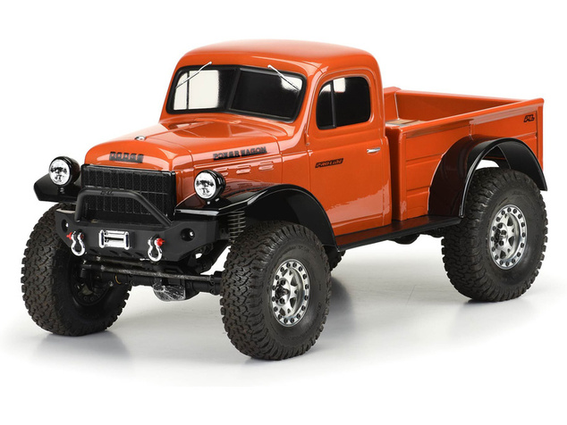 Pro-Line karoséria 1:10 Dodge Power Wagon 1946 číra (Crawler 313mm)