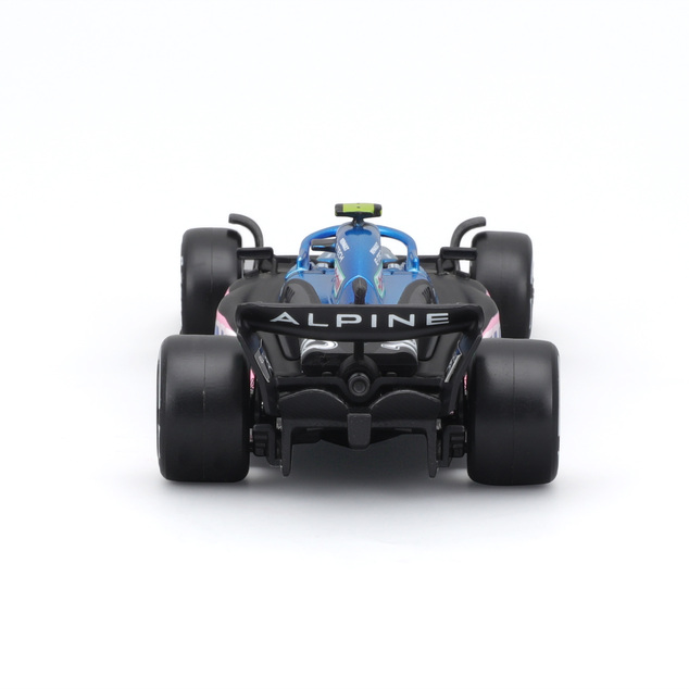 Bburago 1:43 RACE Formula F1 - BWT Alpine F1 Team A524 (2024) #10 (Pierre Gasly) - with dr