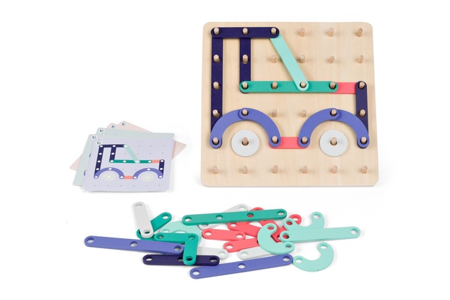 BS Toys Geoplank - kreatívna hra