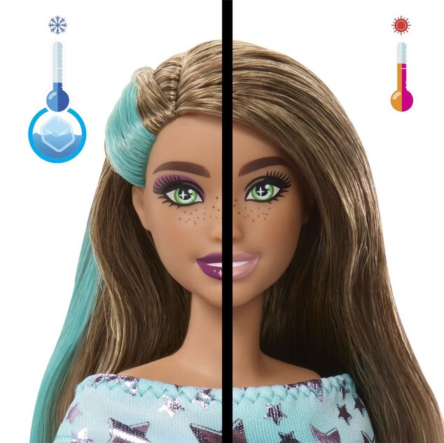 Barbie Party Reveal - tyrkysová