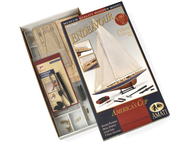AMATI Endeavour plachetnica 1934 1:80 kit
