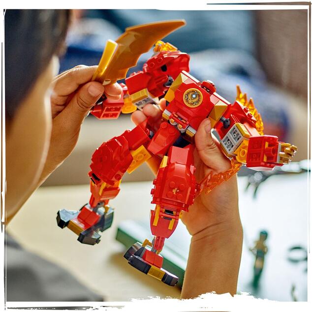LEGO® NINJAGO® 71808 Kaiov živelný ohnivý robot