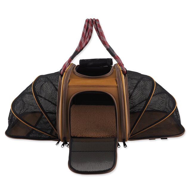 Taška Dog Fantasy Travel Premium rozšíriteľná 44x27x29cm