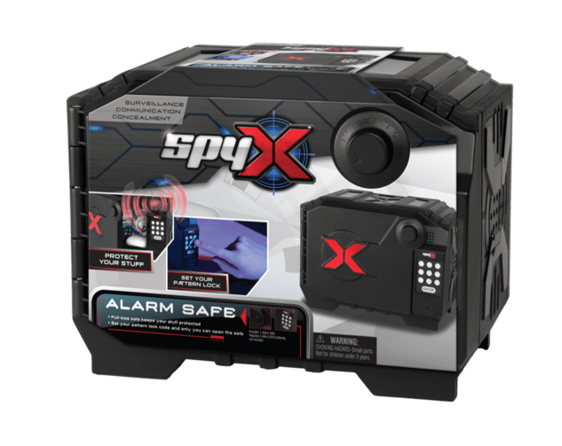 SpyX Trezor s alarmom