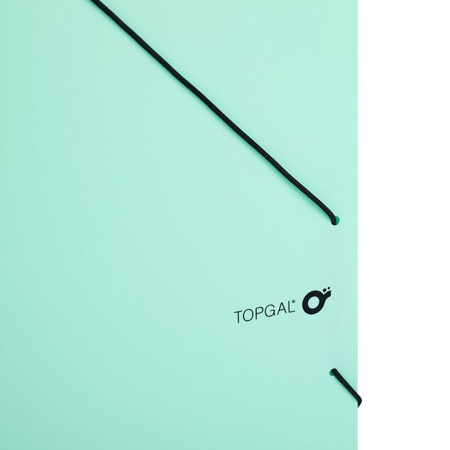 Zelený obal na zošity Topgal FOLDER 24068