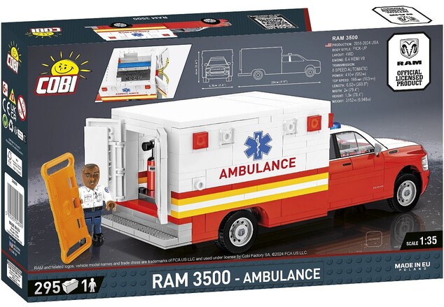 Cobi RAM 3500 Sanitka, 1:35, 311 k, 1 f