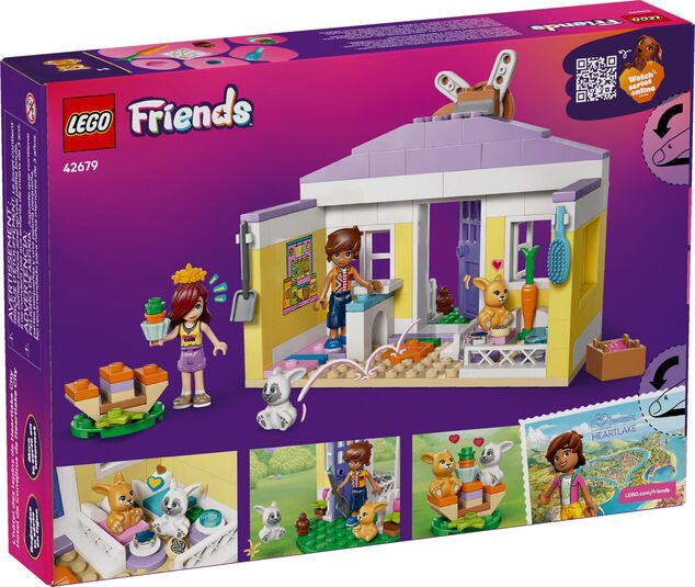 LEGO® Friends 42679 Hotel pre zajačikov v mestečku Heartlake