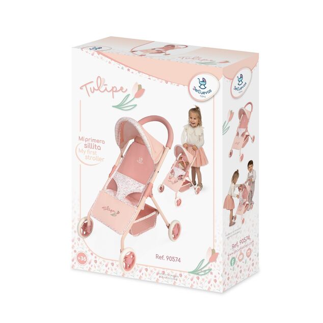DeCuevas 90574 Športový kočík pre bábiky Tulipe 2025 - 55 cm