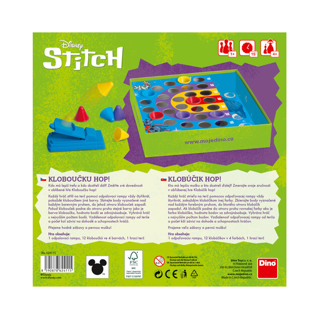 Klobúčik hop – Stitch