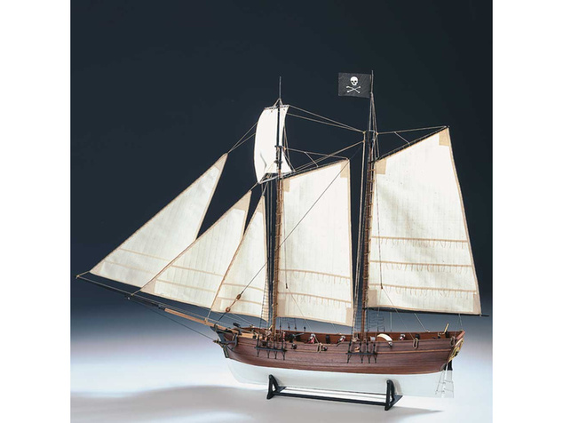 AMATI Adventure pirátska loď 1760 1:60 kit